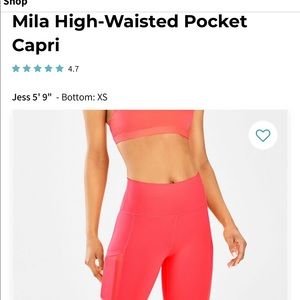 Mila Pocket Capri